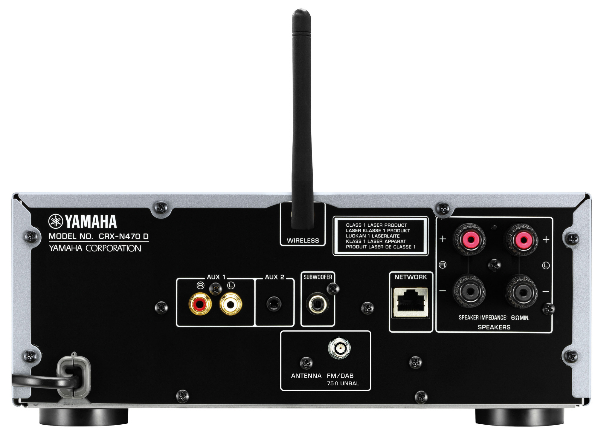 Telecomando Originale Yamaha MusicCast Per CRX N470D, Modello ZV384200, Nuovo - Foto 2