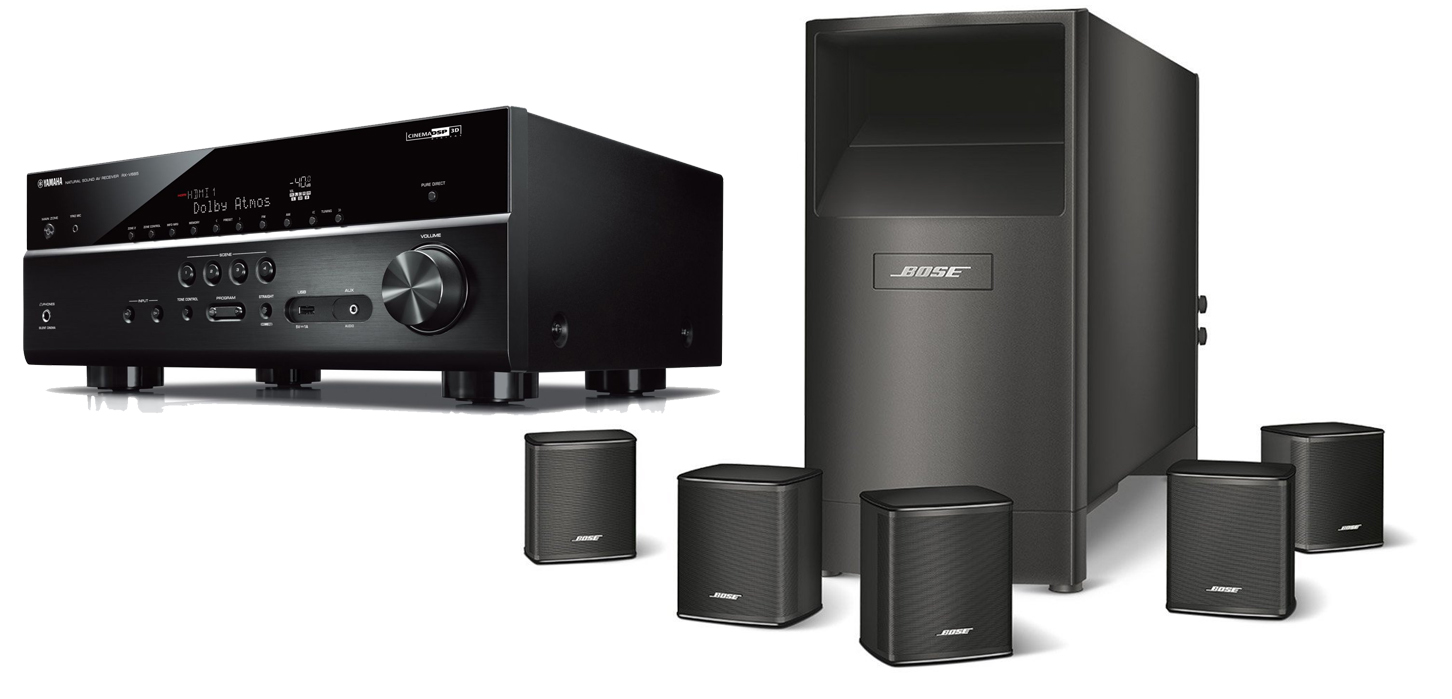 Yamaha RXV685 + Bose AcoustiMass 6 Serie V DJMania
