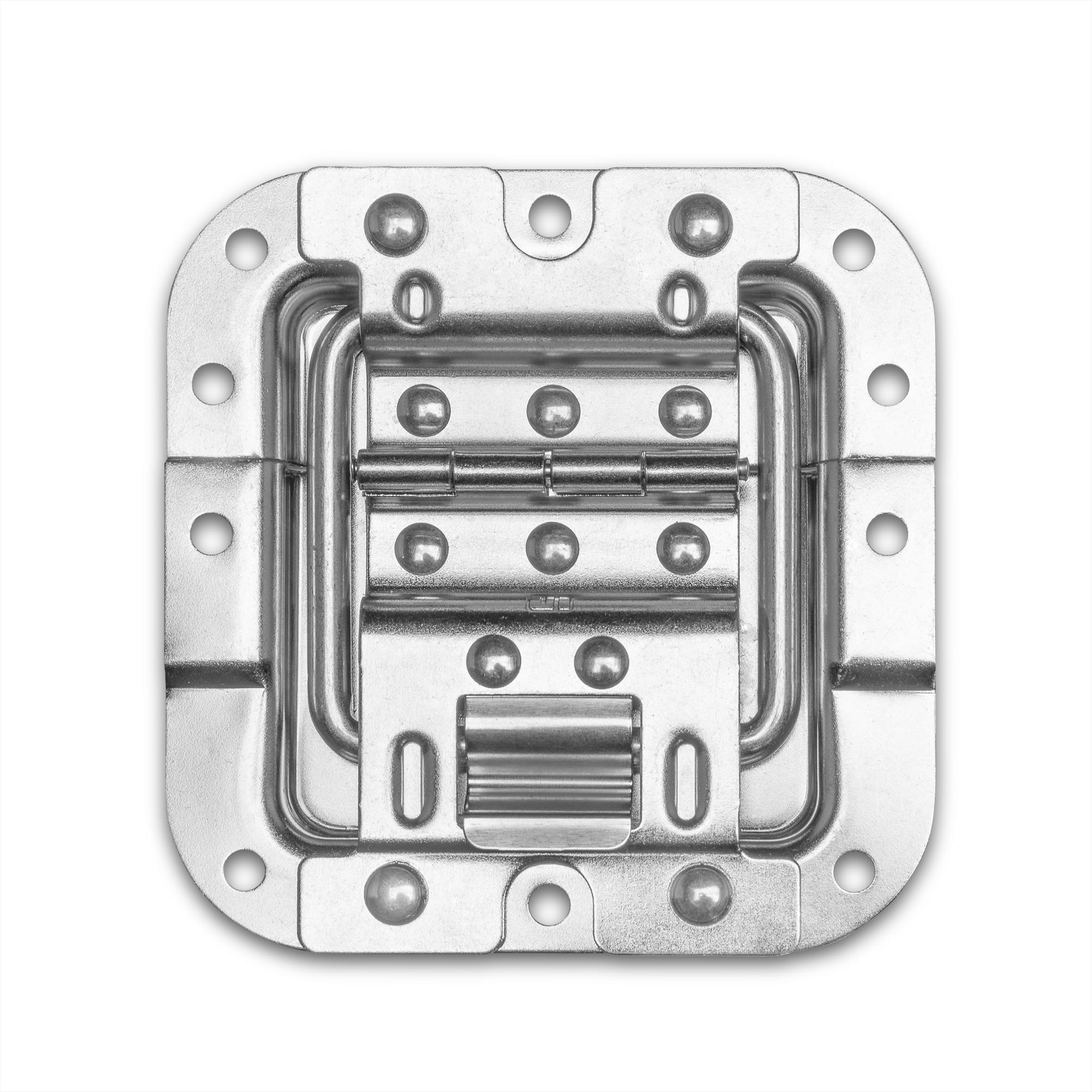 Adam Hall Hardware 3411 M2 AH - Lot De 2 Plateaux Avec Poignée, Acier Galvanisé