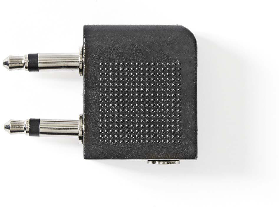 Nedis CAGP22200BK15 - Cavo Audio 1,5 Metri - Da 2 RCA A Jack 3,5 Mm - Per Collegare Cuffie, PC, Smartphone A Impianti Hi-Fi