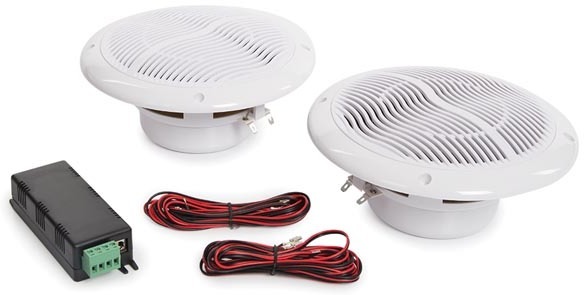 Altavoces de techo - 2 x 6.5" - Amplificador inalambrico - DJMania