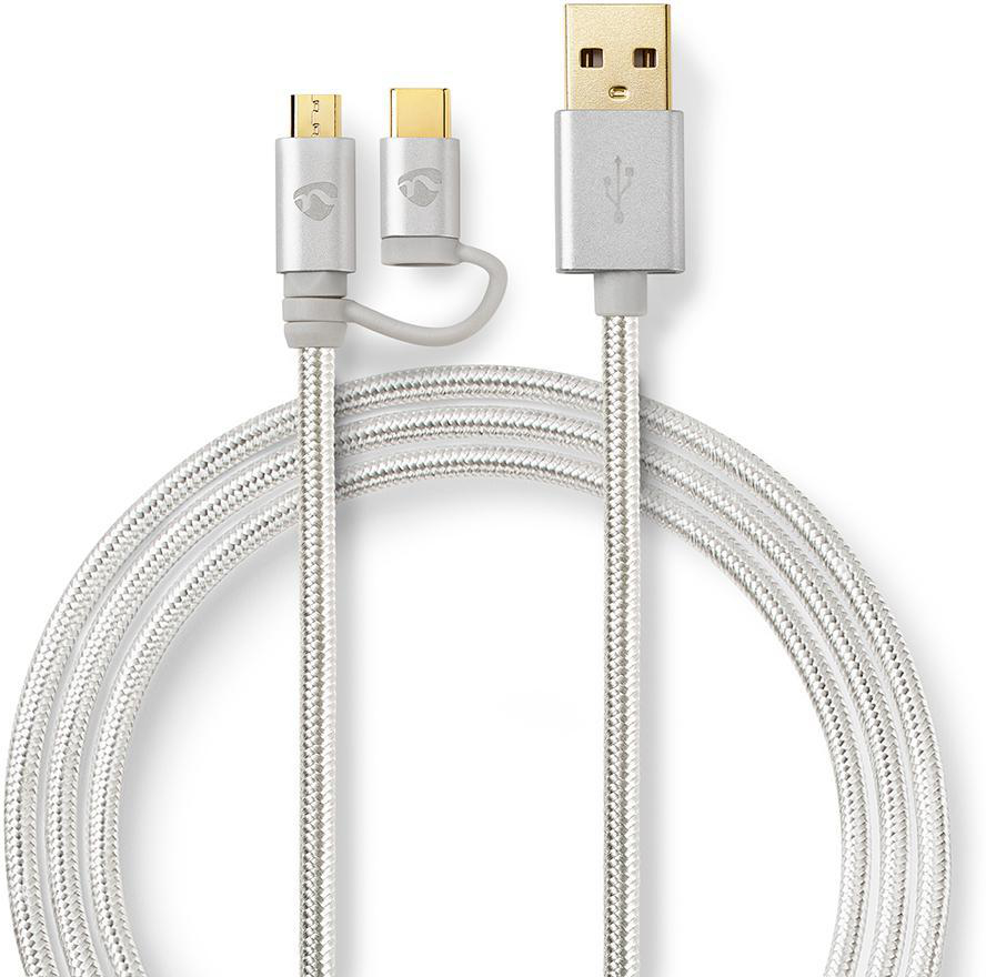 Cable En De Carga Y Sincronizaci N Usb Micro B Macho Usb Tipo C Macho A Macho M