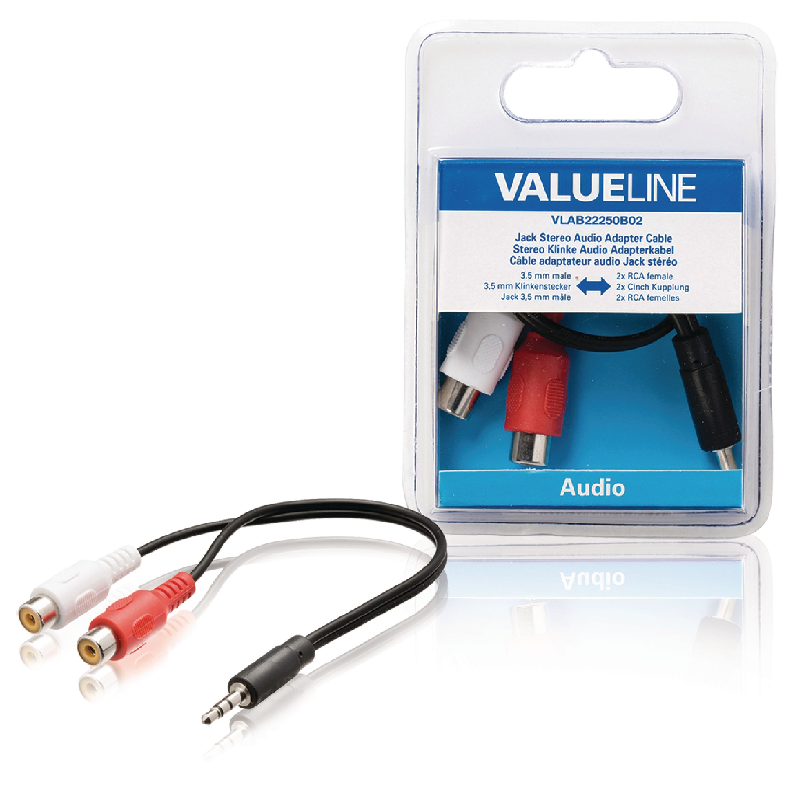 thumbnail interactive-video image 1 of Legrand 3.5MM To RCA Y-Cable, 6 Inch Y Splitter Audio Cable RCA... 1 of 11