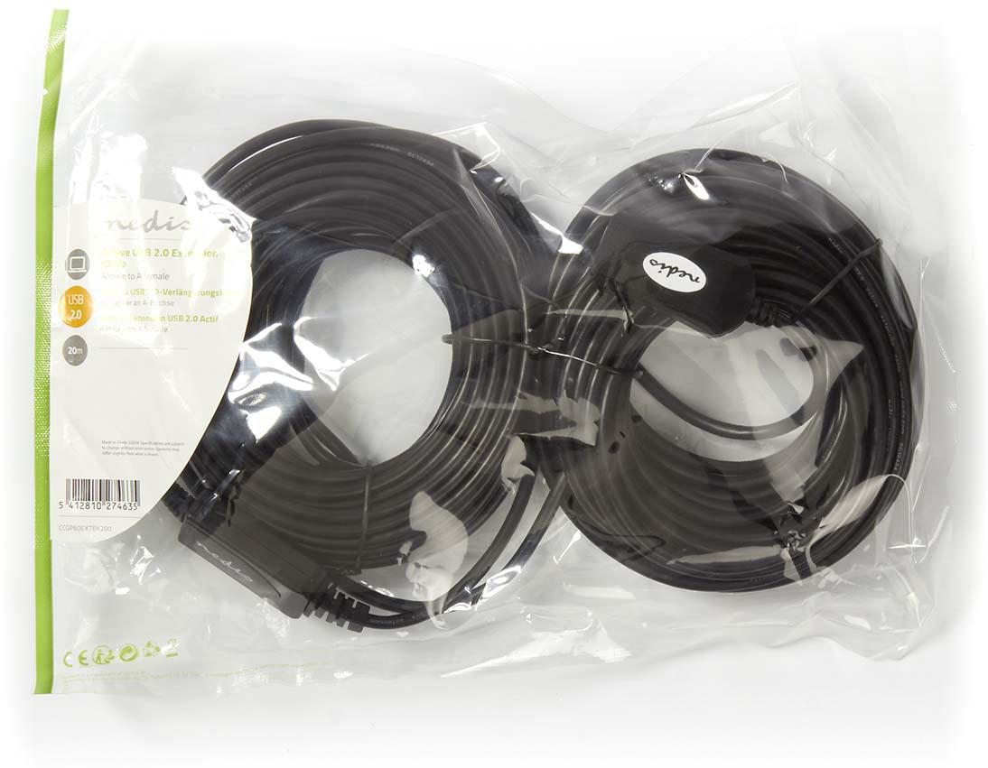 Delock 82690 Estensore USB 2.0 Attivo 20 Metri - Ripetitore Di Segnale Multicolore