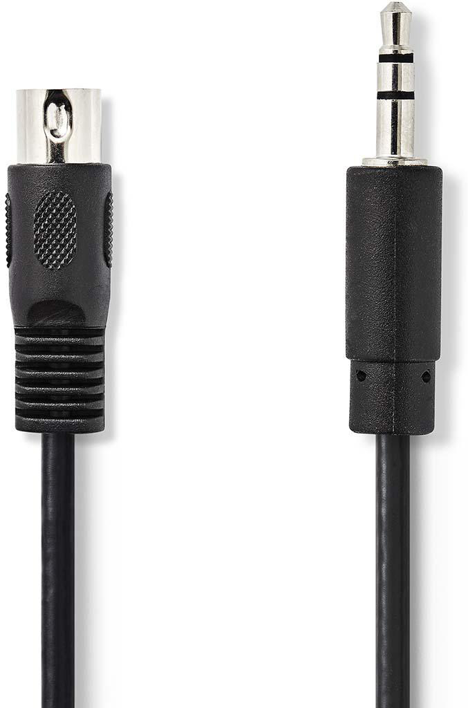Cable de audio DIN DIN de 5 Pines Macho Macho de 3,5 mm 1,0 m