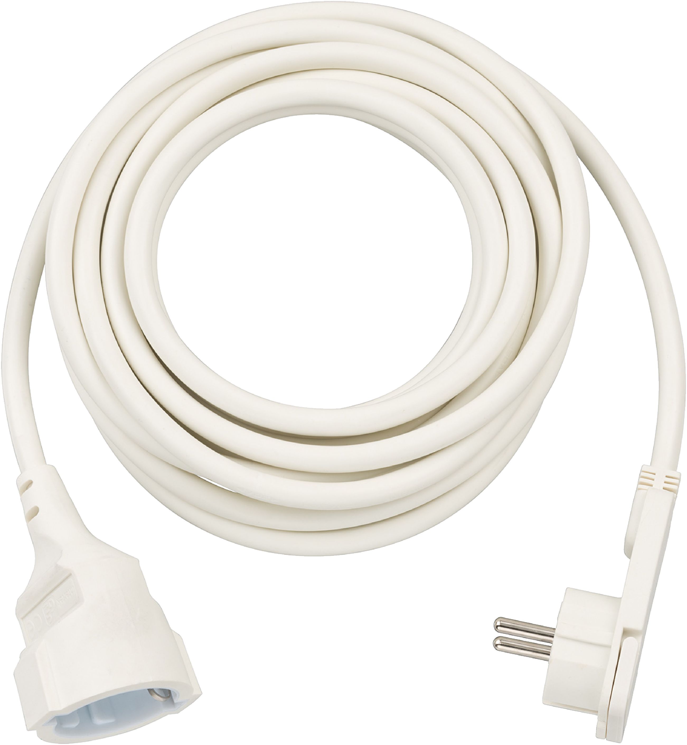 AS Schwabe 70412 Strom Verlängerungskabel 16 A Weiß 2.50 m H05VV-F 3G 1,5 mm² Spiralkabel kaufen