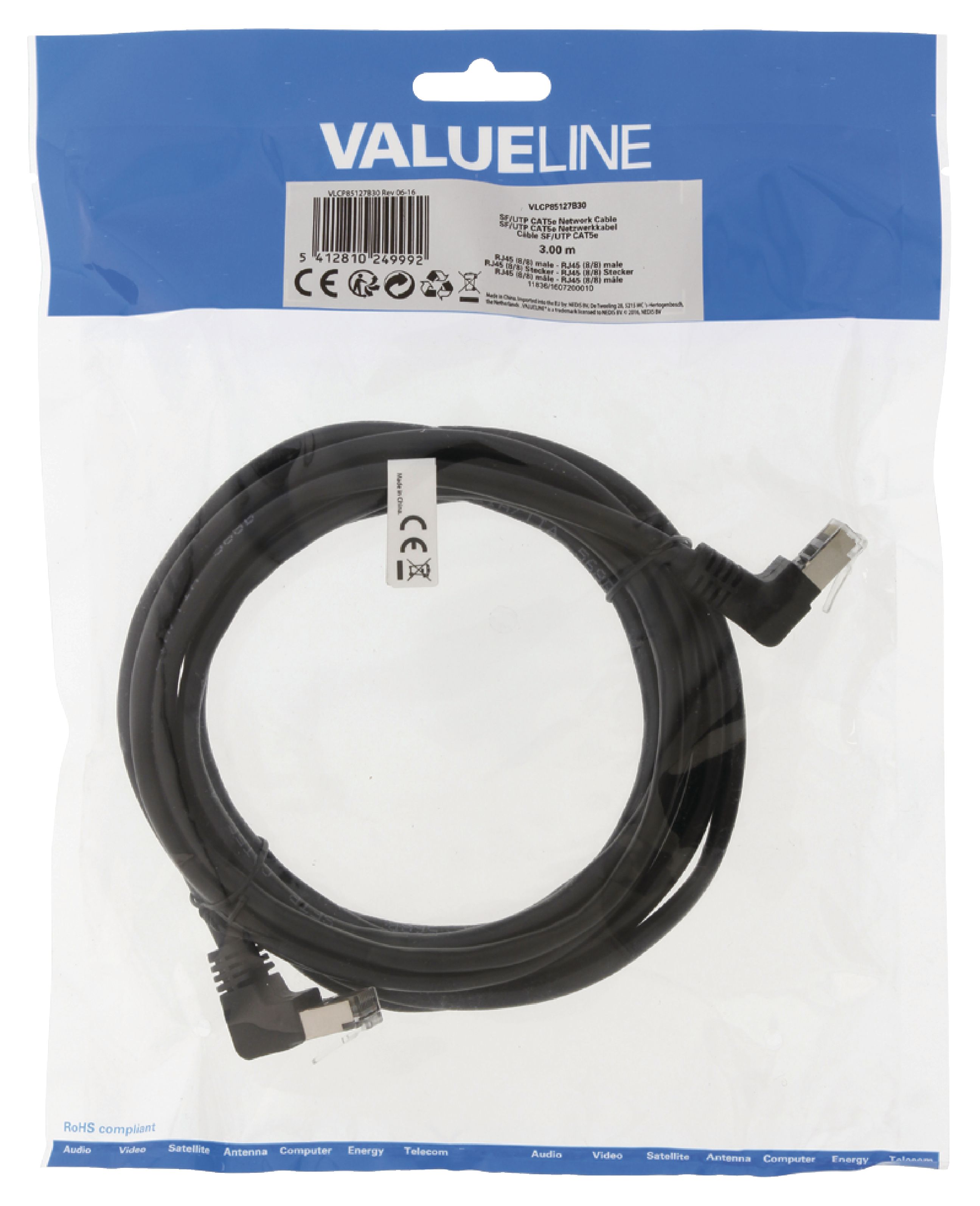 Cavo di rete FTP CAT5e UTP per esterno – 100 metri – Technology