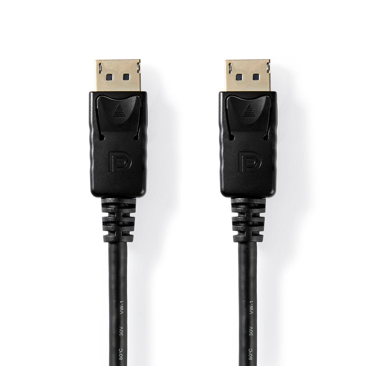 AISENS Cavo DisplayPort 1.4 8K 1m - DP Maschio A Maschio Certificato VESA, Connettori Oro