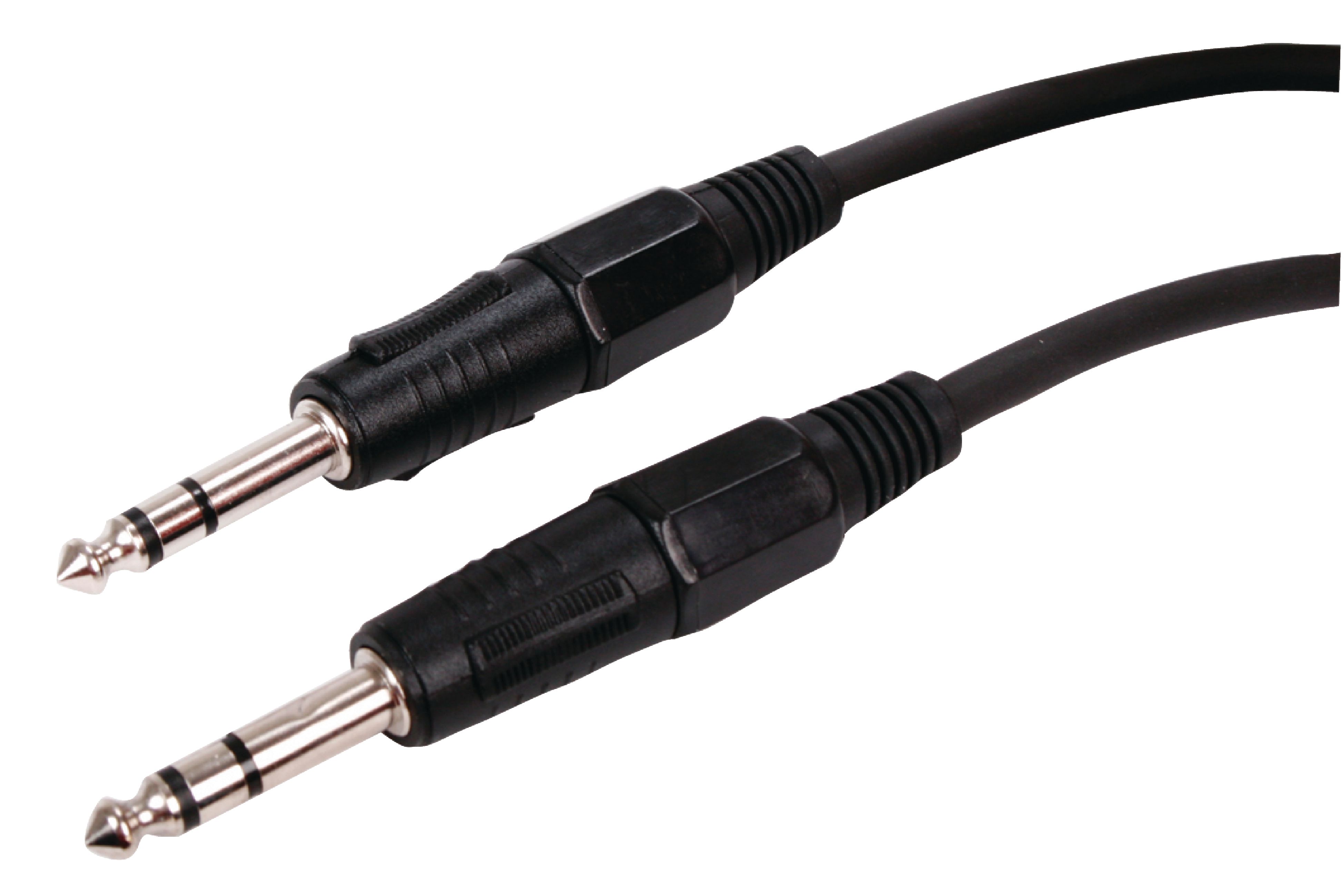 Cable para guitarra jack estéreo jack estéreo de 6.00 m HQ HQM203/