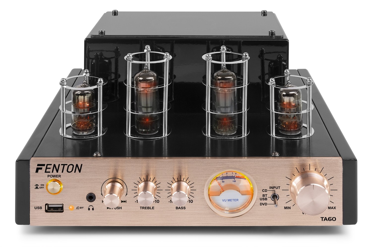 Fenton TA60 Stereo Hybrid Tube Amplifier DJMania