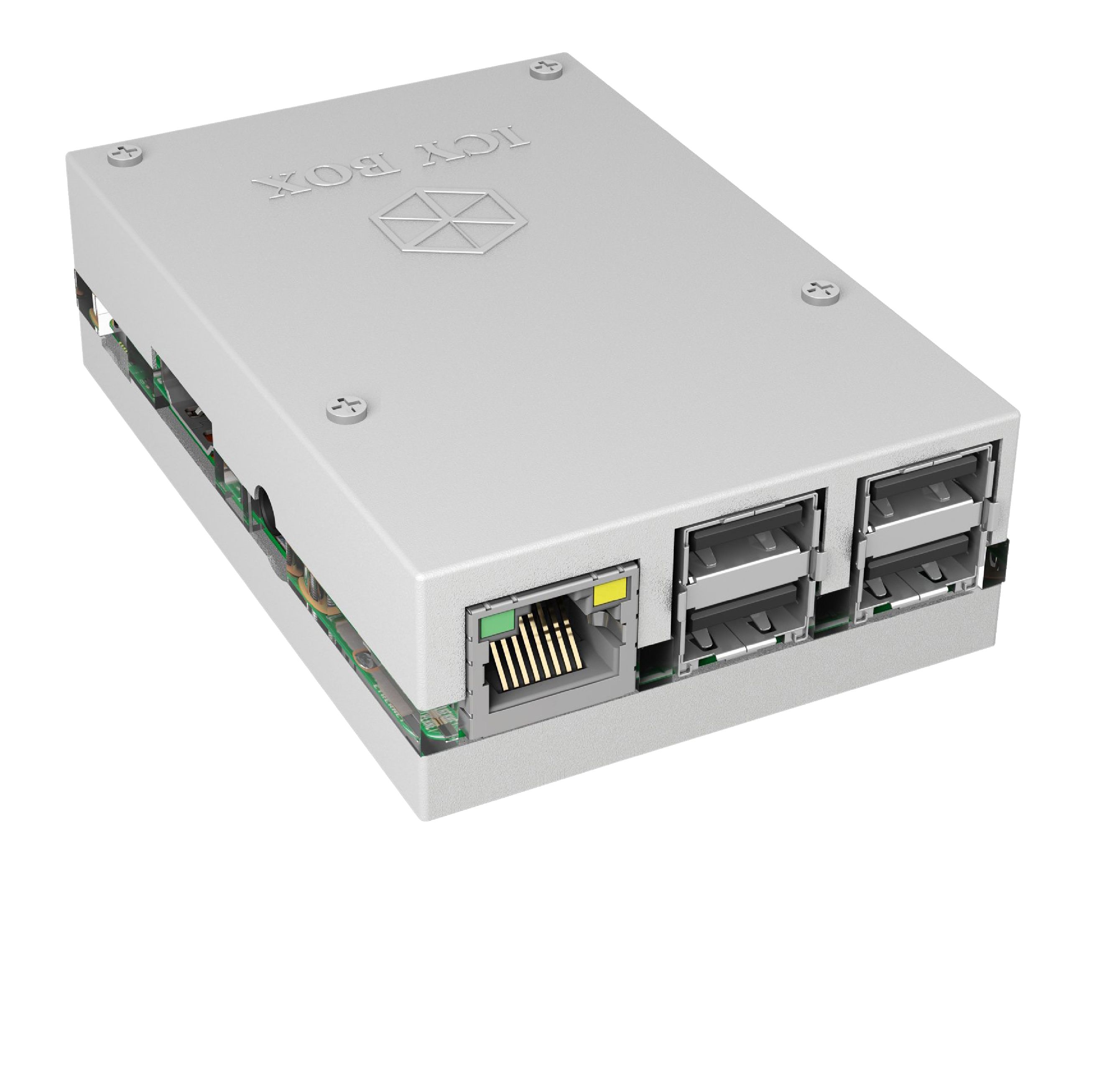 Supporto VESA Per Mini PC ICY BOX - Per Intel NUC, Mac Mini, Fino A 5kg, Montaggio Su Monitor - Foto 8