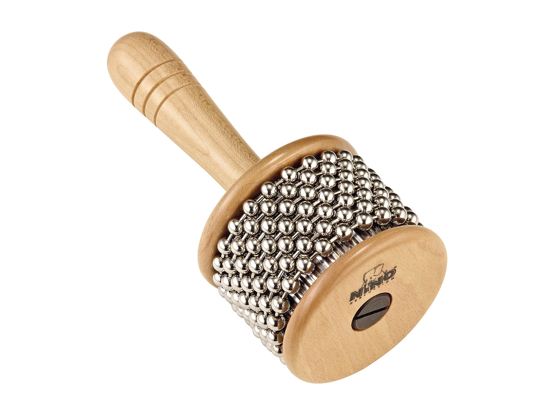 NINO Percussion Holzfrosch-Güiro, 14 Cm (5,5 Zoll), Grün – Inkl. Holzscraper Für Authentischen Quak-Sound