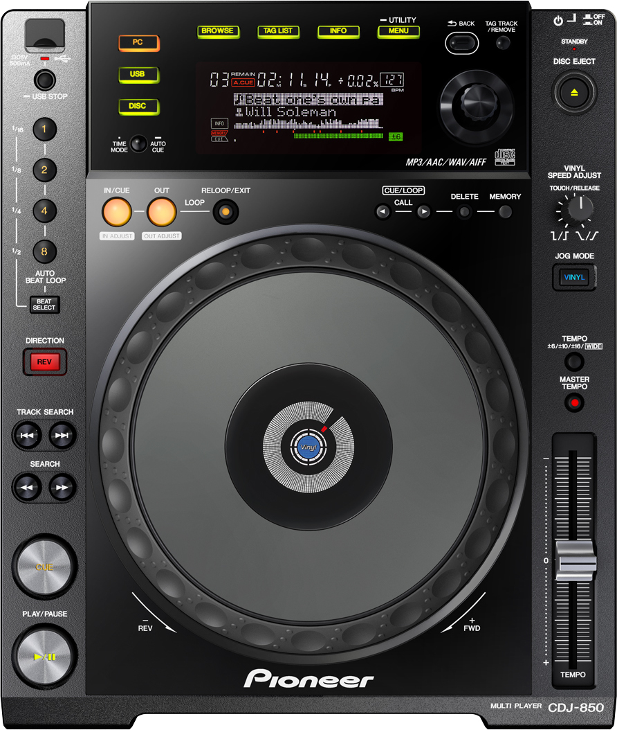 Pioneer DJ CDJ 850 Negro | DJMania