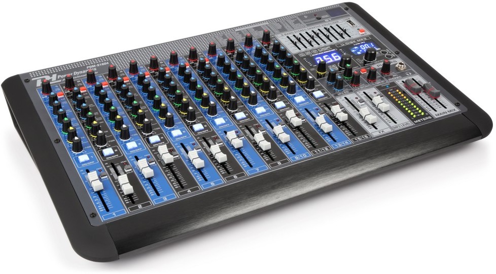 Power Dynamics PDMS1604 Mezclador analogico 16 canales Profesional DJMania