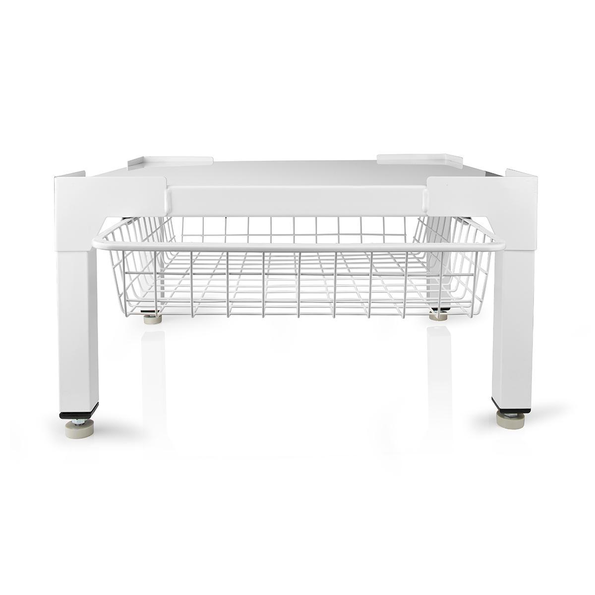 Soporte para lavadora/secadora Cesta 30 cm Nedis WAST121WT DJMania Soporte para lavadora/secadora Cesta 30 cm Nedis WAST121WT DJMania