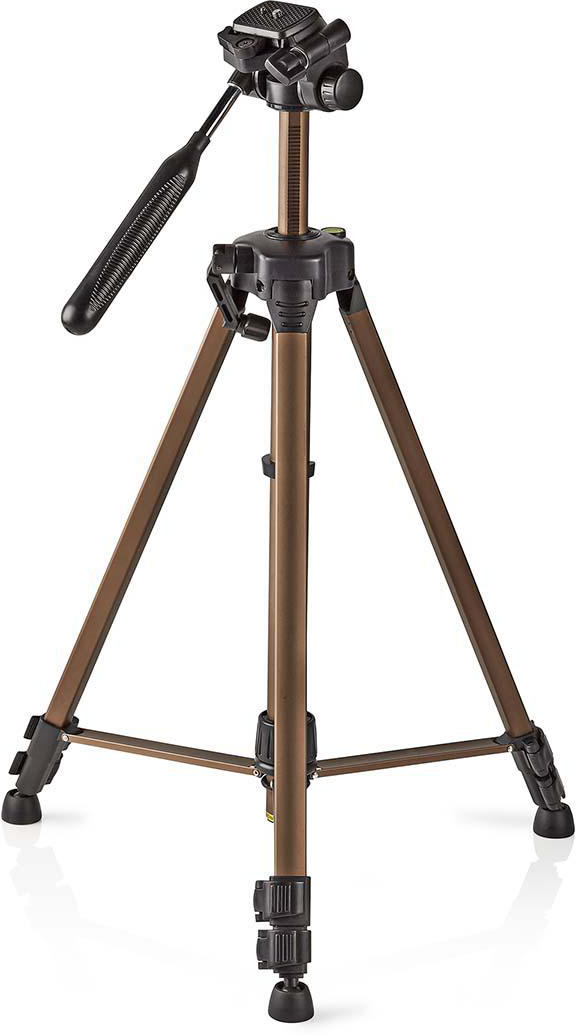 Trípode - Panorámica e Inclinación - Hasta 3 kg - 145 cm - Bronce