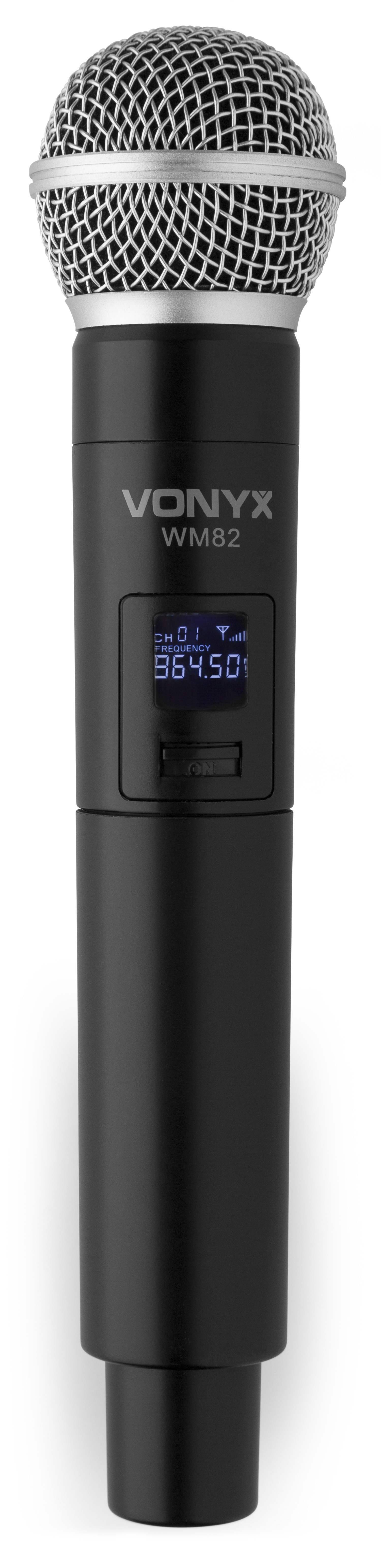 Vonyx WM82C Digital UHF 2Channel Wireless Microphone Set with handheld