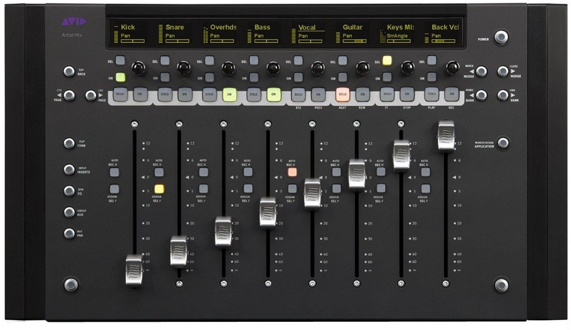 Avid Artist Mix — Superficie de control | DJMania