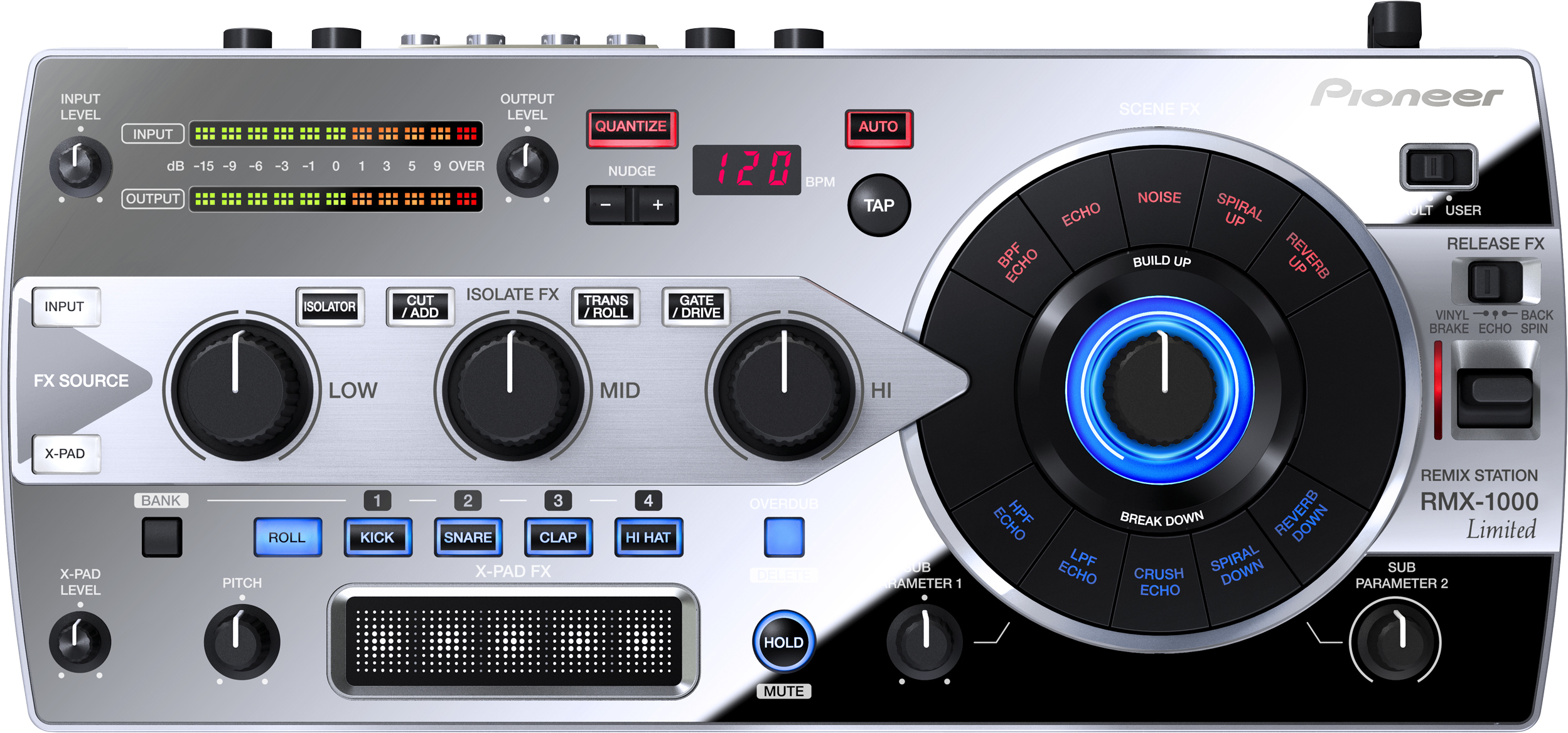Pioneer RMX 1000 Nexus Platinum edition DJMania