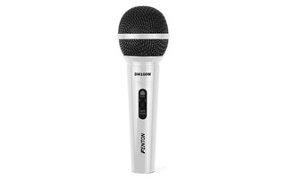 Fenton DM100W Dynamic Microphone White