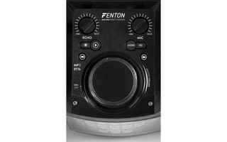 Fenton MDJ150 Partystation 200W con bateria y Derby LED