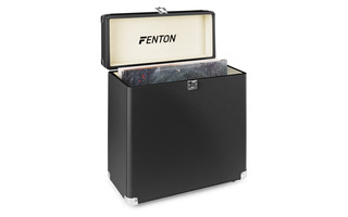 Fenton RC30 Estuche para discos de vinilo Negro