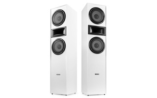 Fenton SHF700W Tower Speaker Set 2x 6.5” White