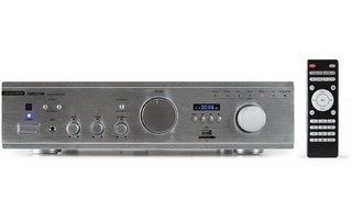 Fonestar AS-161WRUB- Amplificador Estéreo Wifi con HDMI,OPTICA, USB y MP3