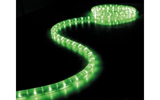 Manguera luminosa - 5 m - color verde