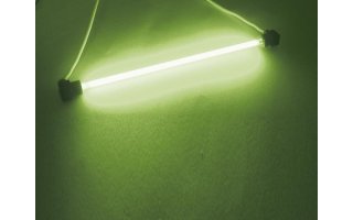 Tubo fluorescente de cátaodo frío, 4mm , 10cm de largo, verde
