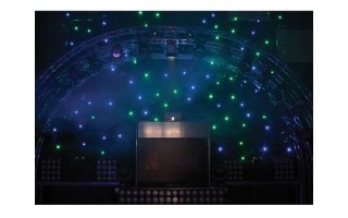 LED StarCloth I - En Flight Case - 128 LEDs Tricolores - 6 x 4m