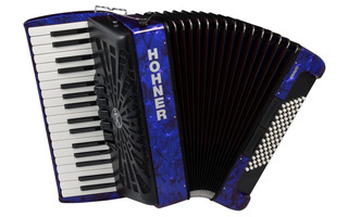 Hohner BRAVO III 72 AZUL A16642 SILENTKEY