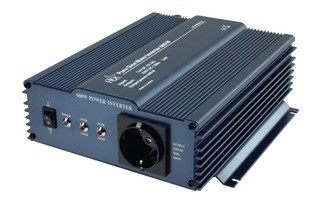 Power Inverter Onda sinusoidal pura 12 VDC AC 230 V 600 W F (CEE 7/3)