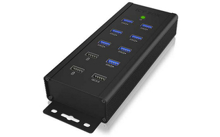 Hub 7-Port USB 3.0 Negro - ICY BOX 60362