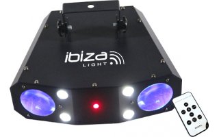 Imagenes de Ibiza Light Combo 3IN1 Moonflower + Láser + Flash 