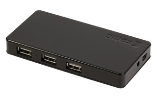 Concentrador de 4 tomas USB 2.0 con alimentación