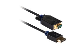 Cable DisplayPort - VGA de DisplayPort macho a VGA macho de 2,00 m en gris