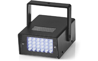 Lámpara Estroboscópica LED - 24 LED - Nedis FUDI311BK
