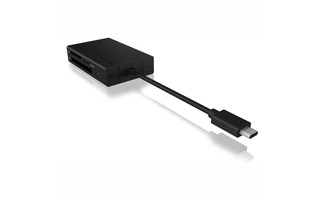 Lector de Tarjetas USB 3.0 Type-C™ Negro - ICY BOX 60379
