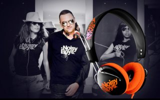 On-Earz Lounge NoisyBoys Black Orange