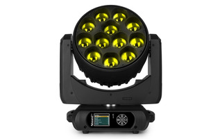 MHL1240 LED Moving Head Zoom 12x40W 2 pieces in Flightcase