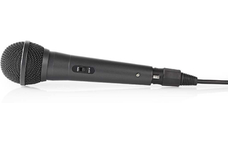 Micrófono con Cable de NEDIS - Sensibilidad de -72 dB +/-3 dB - 80 Hz - 14 kHz - 5,0 m - Nedis M
