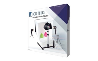Mini estudio fotográfico plegable (40x40 cm) - König KN-STUDIO10N