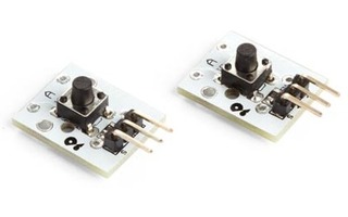 Módulo pulsador compatible con Arduino (2 unidades)