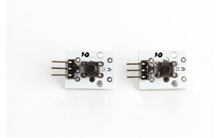 Módulo pulsador compatible con Arduino (2 unidades)