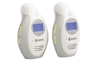 Monitor para bebés con audio digital y LCD de 2,4 GHz - König KN-BM20