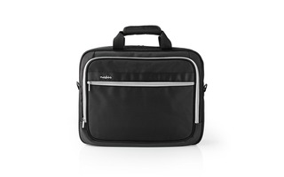 Notebook Bag - Shoulder Strap - 10 Storage Pockets - 17 - 18" - Nedis NBBG17200BK