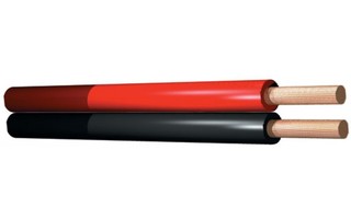 PD Connex Cable paralelo 2 conductores, 2 x 0.75mm, 6.0A, Rojo, 100m