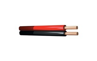 PD Connex Cable paralelo 2 conductores, 2 x 1.5mm, 15A, Rojo/Negro, 100m