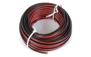 PD Connex Cable Altavoz Rojo & Negro 10m 2x 0.75mm